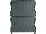 WEZ RACK® SYSTEM - deska s dvojnásobnou výškou 300/322: 255 x 345 x 22 mm / počet drážek: 20